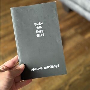 Gray 'Burn the Fairy Tales' Book